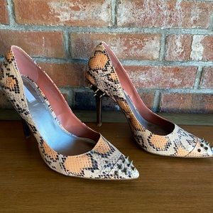 Snake and Spike Stilettos